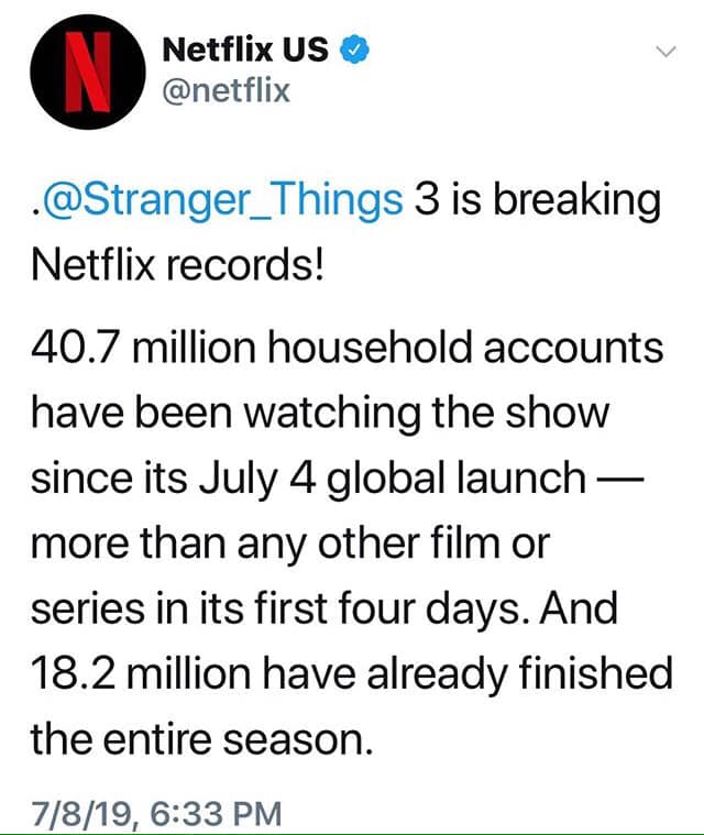 MassaNichi's tweet photo. Complimenti a #StrangerThings https://t.co/wYiHcxUE8K