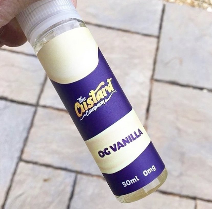 A smooth, velvety rich Custard with a splash of Vanilla to give you a satisfying all day vape!
