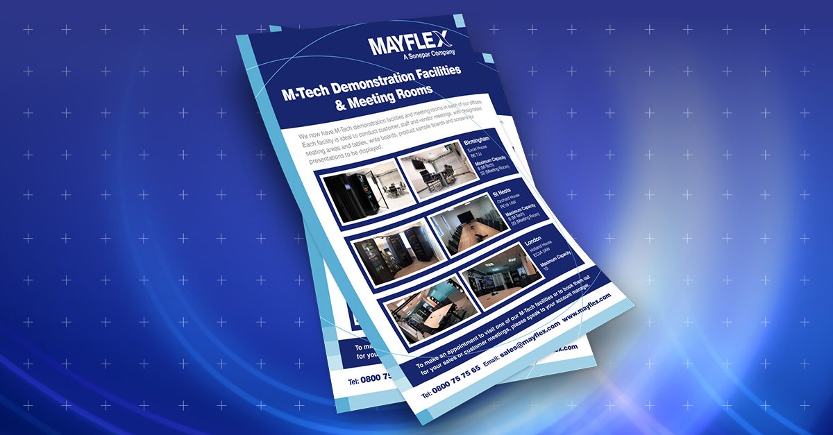 We have demonstration facilities, 'M-Tech', in each of our locations in Birmingham, City of London and St Neots. Customers can use these facilities free of charge to conduct both staff and customer meetings. bit.ly/2GuYRyH