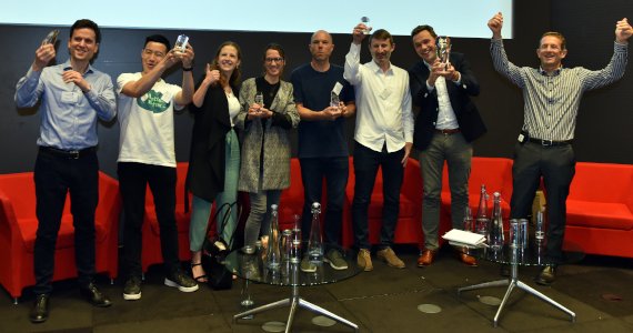 Our recent #openinnovationforum start-up pitching contest, hosted as part of @FoodTechMatters, was won by <a href="/Protifarm/">Protifarm</a> producers of alternative insect-based protein. Read about the event &amp; the 6 finalists: ifm.eng.cam.ac.uk/news/insect-pr… @goodclubco <a href="/flexciton_ai/">Flexciton</a> <a href="/betternature_/">Better Nature Tempeh</a>