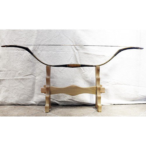 hunarcher's tweet photo. Horn bow made from only natural materials! 
A composite bow is a traditional bow made from horn, wood, and sinew laminated together, c.f., laminated bow.
https://t.co/9zrkZsCsHE https://t.co/aaTOj6dKN3