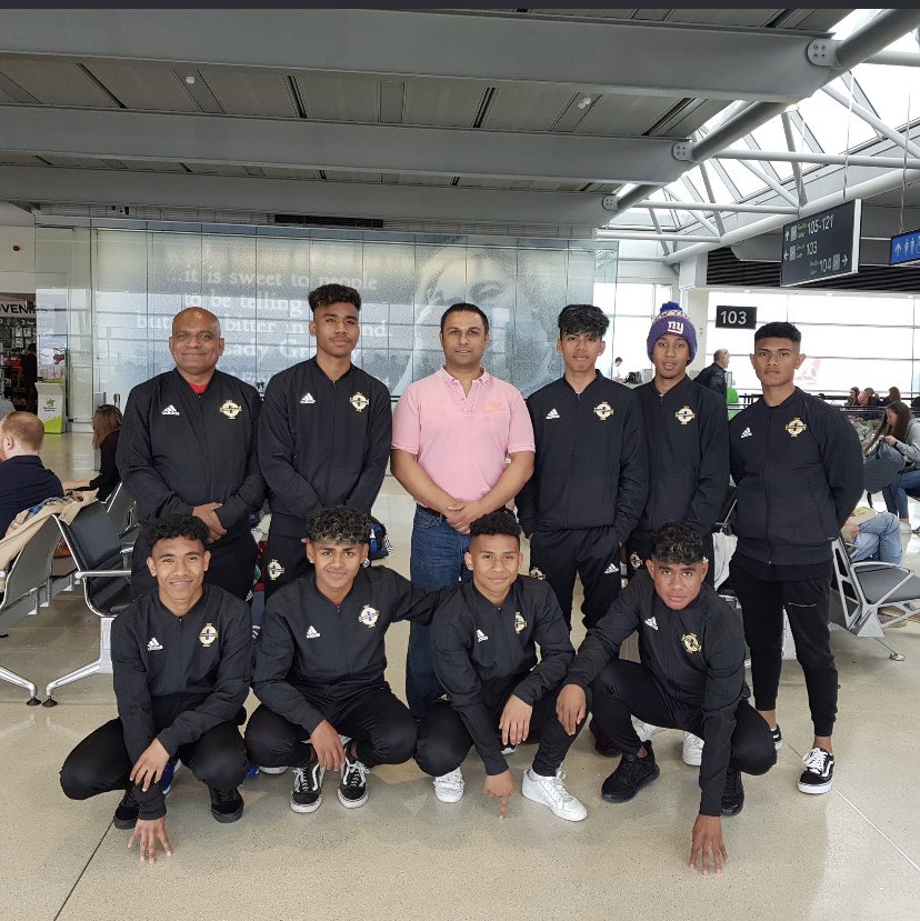 @marcus11gayle <a href="/wanderersfc2014/">Walworth Wanderers</a> <a href="/Roca_Juniorsfc/">Roca Juniors</a> <a href="/ActiveCN/">Active Communities Network</a> This young man loved the new football boots kindly donated by Raymond from <a href="/BallersClub01/">Ballers Club</a>. Many thanks Raymond for supporting #Kickoffat3 &amp; our grassroots ethos to help one another &amp; our young people.#WeBelieve <a href="/TheShaunWallace/">Shaun Wallace - The Dark Destroyer - the Chase</a> @Kingcanners <a href="/andygeorgeni/">Andy George</a> @OfficialIrishFA