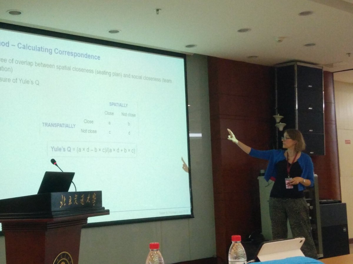 rpachilova's tweet image. A new measure to calculate the levels of correspondence in organisations @kerstinsailer &amp;amp; Matt Thomas #SpaceSyntax12