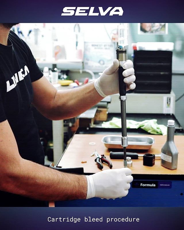 Do you want to know how to bleed the cartridge of your fork? Service has never been so easy. Follow link in bio🔝. #rideformula #change3verything ift.tt/2XwD5D8