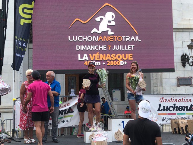 Brubeck_fr's tweet photo. Luchon Aneto Trail Pyrénées. Une magnifique course sur laquelle était engagée deux de nos Athlètes des Pyreneus Trail.Florian était sur La Route 3404 et prend une splendide 1 ère place. Caroline  prend une magnifique seconde place. #lat2019 #luchonanetotrail #luchon #trail https://t.co/wUgZ8YShMO