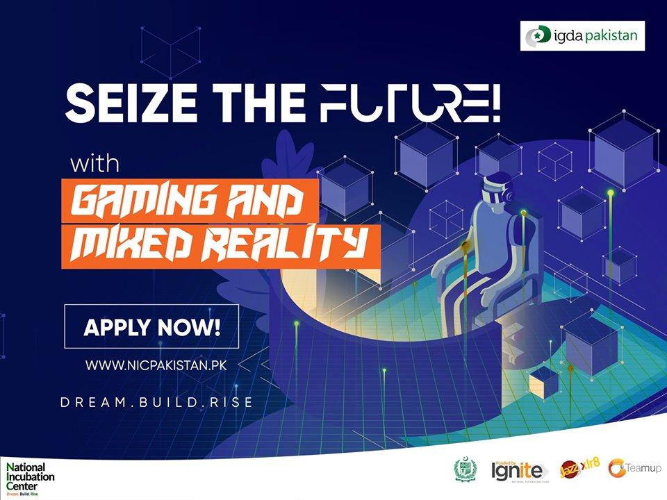 IGDA_Pakistan's tweet photo. Become a part of the next gaming cohort at @NIC_Pakistan  and apply now. By becoming a part of the next cohort you will receive mentorship from industry leaders who will put you on a path towards making the next gaming blockbuster.

Applications close tomorrow!  
#GameDevPK #IGDA https://t.co/P9BcWPLJ54