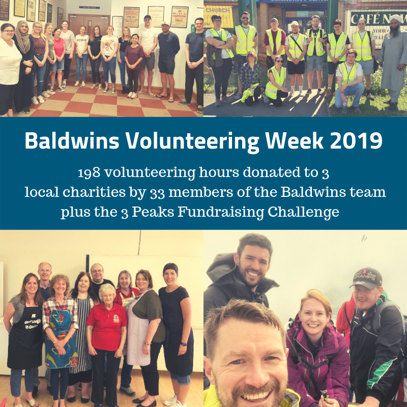 Last week our #Peterborough &amp; #Cambridge teams took part in our annual #Volunteering week, plus a determined team of 4 completed the #3PeaksChallenge in aid of Peterborough Hospital Oncology Department, find out why here: justgiving.com/crowdfunding/b… #givingback #charitytuesday