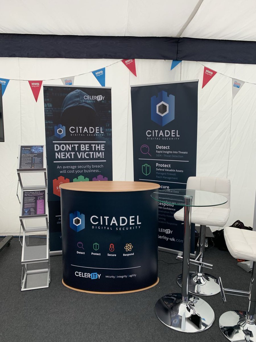 Come to say hi to the <a href="/CelerityLimited/">Celerity Limited</a> team if you’re at the <a href="/NorthumbrianH2O/">Northumbrian Water</a>  #InnovationFestival19 this week! #Citadel #whennotif