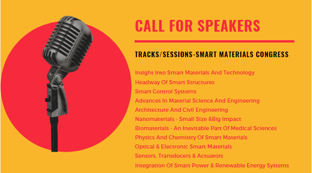SmartMaterials_'s tweet photo. Highlights of latest advances at  #SmartMaterialsCongress 2019
Submit your  #abstract &amp;  #Register for the Conference to Globalize your research  at #Crowneplaza Dublin, Ireland | August 01-02
For more details email : smartmaterials@euroconclave.com https://t.co/k1tPGRkD0Y
