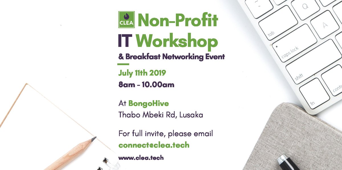 clea_it's tweet photo. Cinnamon Buns, Coffee &amp; Colleagues with Cyber Security, Connectivity &amp; Collaboration!

#Lusaka #nonprofits join us this Thurs 11th July for our Clea Lusaka launch 🥳 DM or email with name &amp; organisation for full invite

🔐✨👩‍💻🧁☕️👥 #joinus #boostyourimpact⚡️#techforgood https://t.co/NP9efqNxLq