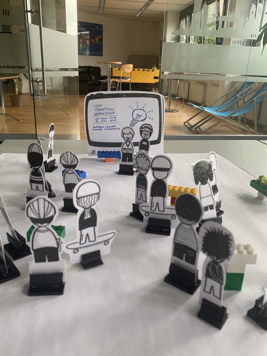 andilehner's tweet photo. Vorbereitung für unseren UX Ideation Workshop. Wir spielen prototypisch Szenarien  durch und simulieren so den kompletten zweitägigen Workshop. Sehr hilfreich! #prototyping #uxdesign #ideation #DesignThinking #workshop #design https://t.co/ibt68ybe55