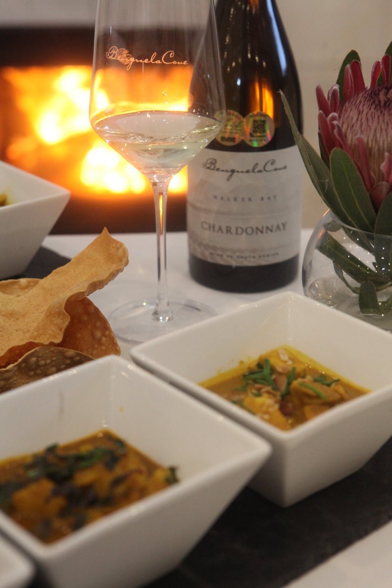 Enjoy our delicious butter chicken curry with fragrant rice, poppadom and sambal alongside a glass of chardonnay for lunch.

View menu lakesidelodge.co.za/benguela-brass…

#lakesidelodge #sedgefield #gardenroute #benguelabrasserie #foodie #curry #butterchicken #benguelacove #wines