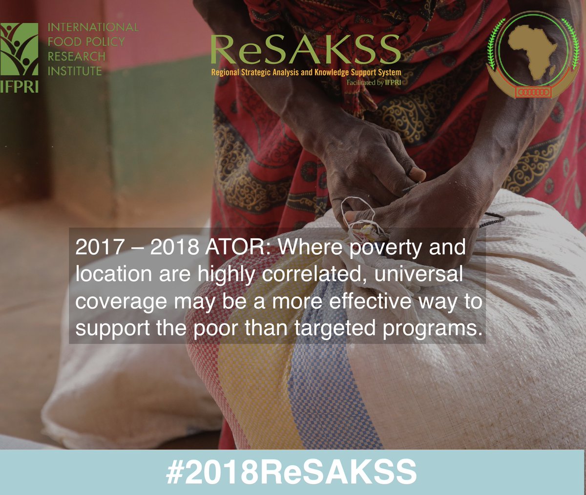 ReSAKSS's tweet photo. The 2017-18 #ATOR takes an in-depth look at #SocialProtection and summarizes the available evidence of its successful implementation in rural #Africa and looks at its policy implications. https://t.co/ZBqZoHS5tG #2018ReSAKSS @IFPRI @ILOAfrica @SP_Gateway @MamoPanel @PARI_ZEF https://t.co/eys0syGsTX