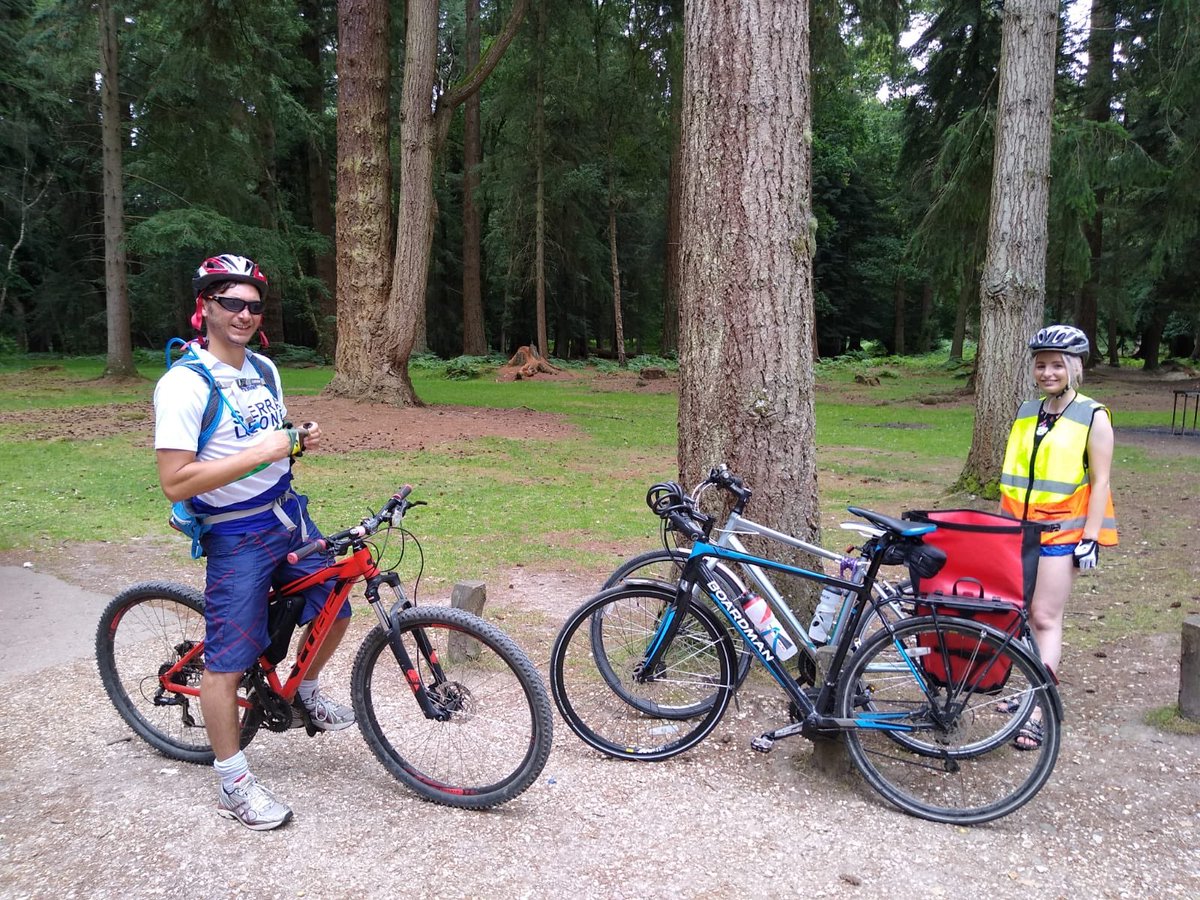 ArcherPlanning's tweet photo. Last Sunday was well spent in the New Forest with Lawrie Blyth and Daniel Ramirez testing out the route for #SCYPN bike ride this Saturday the 13th. Tickets are free and available here: https://t.co/q1T0pINomR @RTPISouthEast #RTPI #BikeRide #NewForest https://t.co/V5mK1VqoWG