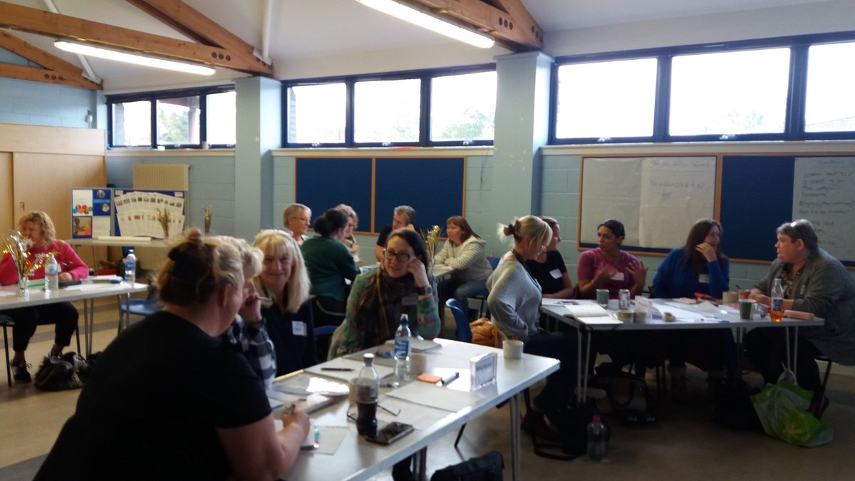 DailySparkleUK's tweet photo. Wonderful photos of a recent training day. We have spaces left at next week's training days in York and Oxford. Find out more and book your spot here - https://t.co/8QVvnmLxJ4 #ACTraining #CareHomes #ActivityCoordinators https://t.co/5fuOjYn1Jr