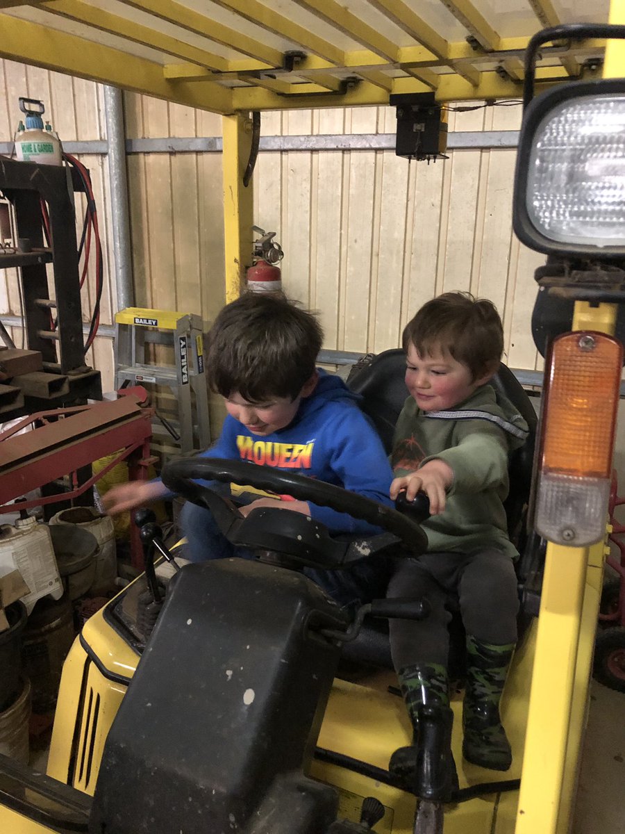 Can see mr2 and mr4 fighting over who gets to drive the forklift soon....