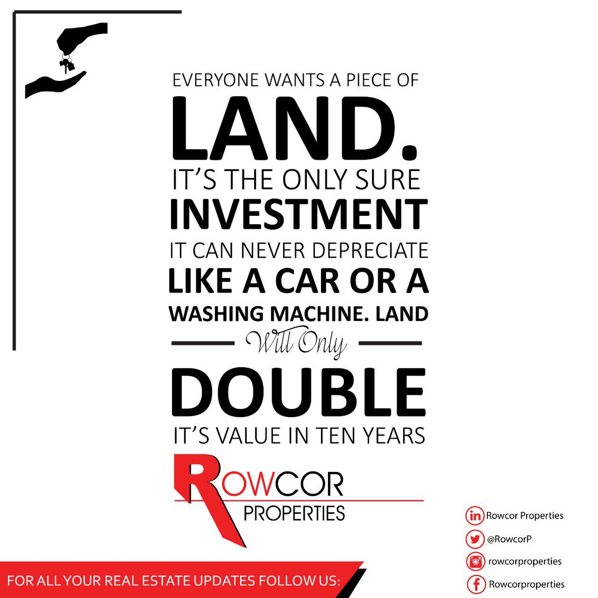 RowcorP's tweet image. Landlords become rich in their sleep, invest in property and find out for yourself . Rowcor Properties - where dreams come home🏠❤️

#RowcorProperties #RealEstate #RealEstateSouthAfrica #SouthAfrica #ClientLove #HappyClients #Auction #Investment #Home #House #Sale