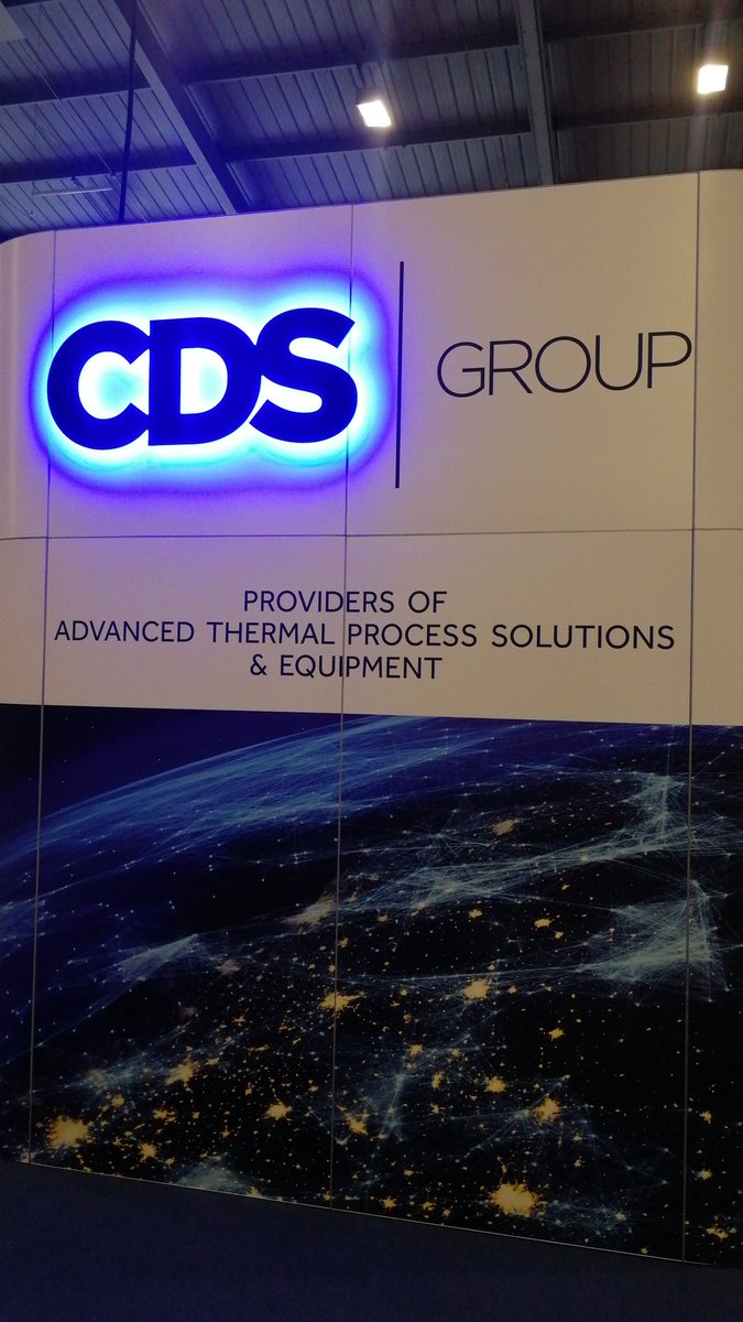 MaterialsShow's tweet photo. Come and visit @CDS_Group_ at stand 1422 tomorrow at 9am! #advanced #thermal #solutions #equiptment #drying #systems #cdsgroup #ams19 #cuk19 https://t.co/hHmZ0GSDog