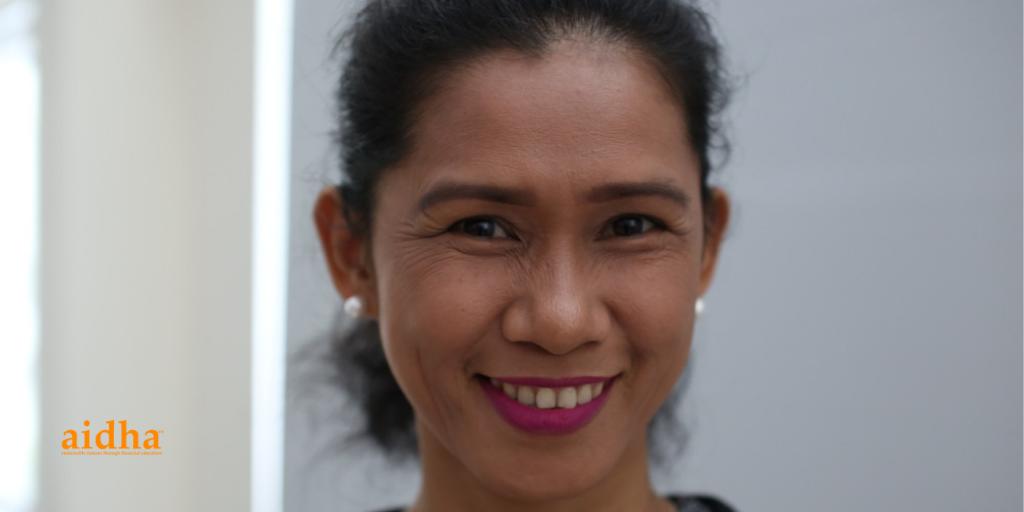 aidha_org's tweet photo. "Never stop learning no matter how hard life is"

Aidha alumni, Gleia Mae Duenas, a mother who left her kids back home to strive for a better future for them and herself. From living in a house converted to a storage facility to running her own hostel. https://t.co/RT23Avuq21 https://t.co/MAdDs8IfyO