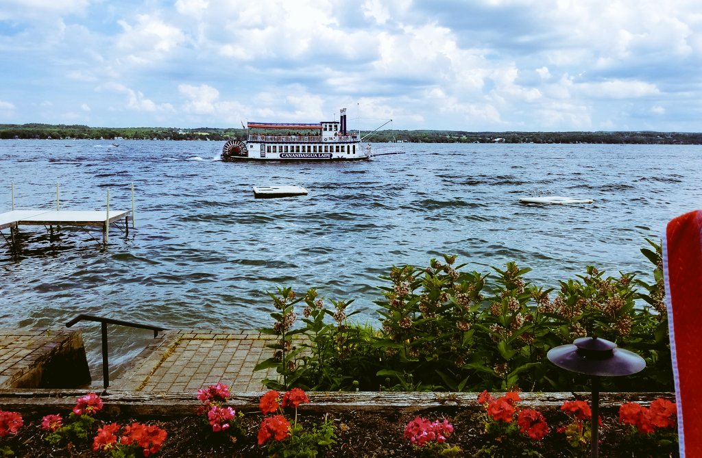 SusanPerry1111's tweet image. Summer Sights: The Canandaigua Lady.