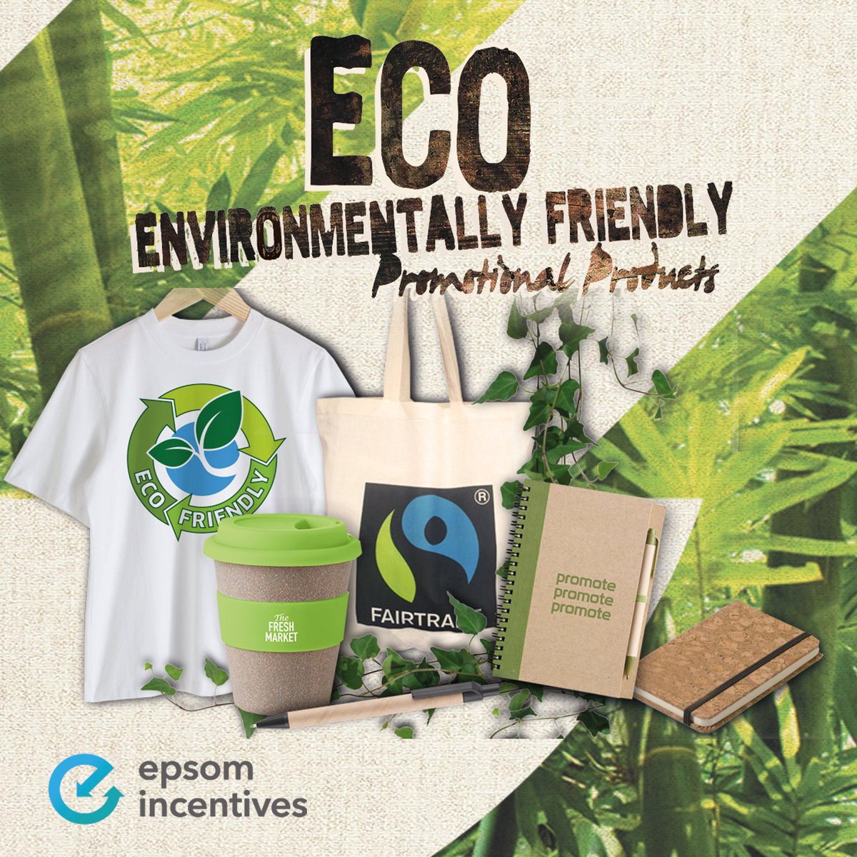 Are you looking form #Enviromentally friendly #Eco products to help #promote your #brand if so <a href="/EpsomIncentives/">Epsom Incentives</a> can help you with ideas and solutions to showcase your company for more info call Epsoms 0161 708 9222