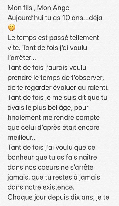 1 pic. Bon anniversaire mon Ange 😉
#Ennio #10ans #PapaFier #LoveYou #ProudDaddy #MyEverything #MyLove