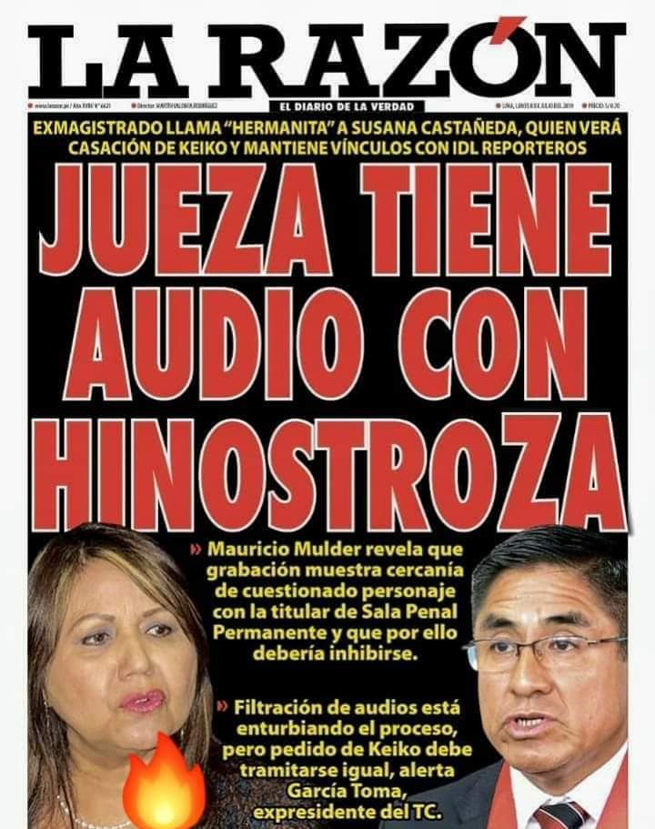 Jennyroxana10's tweet photo. @canalN_ Bueno al parecer va demorar hasta encontrar un juez probo, no con anticuchos https://t.co/TOZIioLgcE