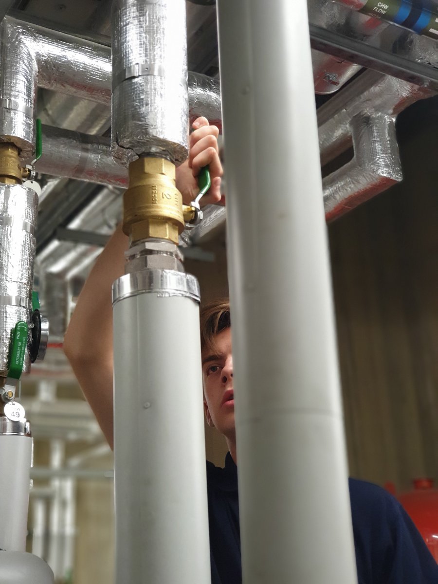 Another busy day on site inspecting tanks and pipework.