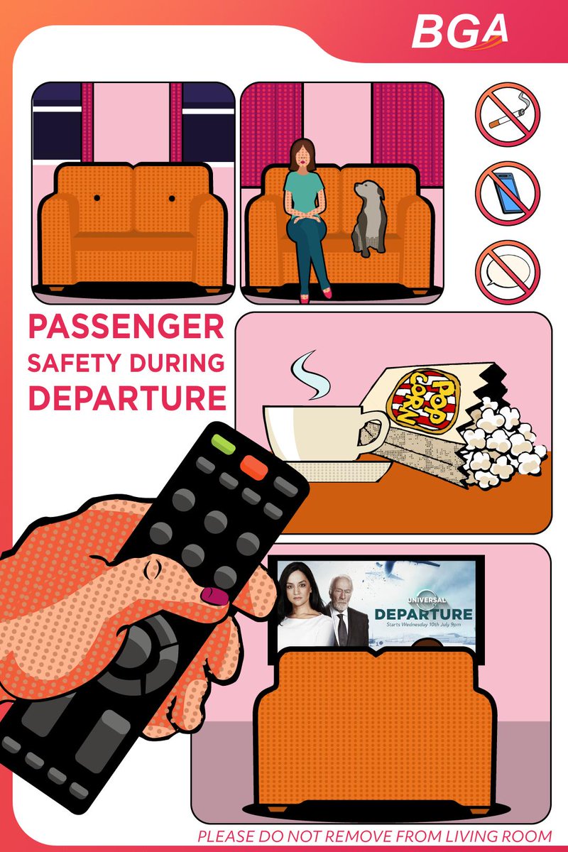 Ladies and gentlemen welcome aboard this flight! 😄
Please take your seat and secure all items around you. 
We are ready for #DEPARTURE! 🛫