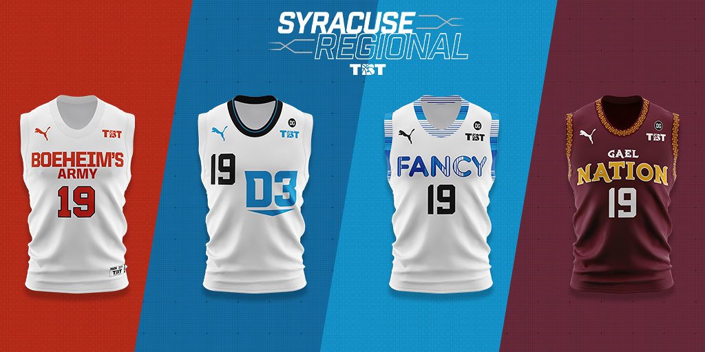 thetournament's tweet image. 🚨 #TBT2019 JERSEY REVEAL🚨 Our 64 teams are going to look FRESH this summer thanks to @PUMAHoops and @ndrewkrause!

Check 'em all out here: thetournament.com/news/tbt-unvei…

#TBTFAN