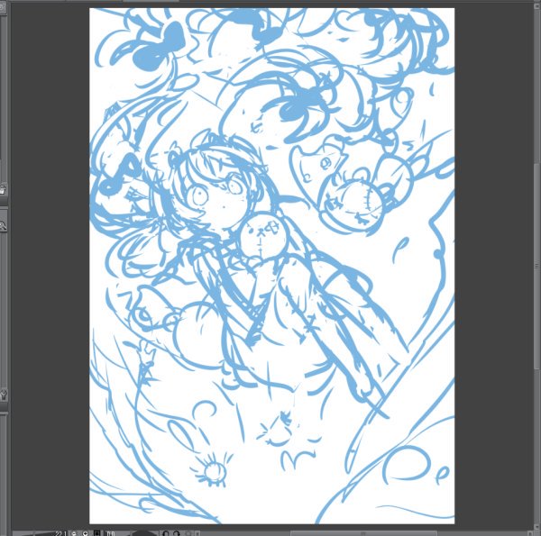 拙者、スケベなイラスト描いた後でもすぐに切り替えてメルヘンでもユメカワイラストでもなんでも描ける侍 