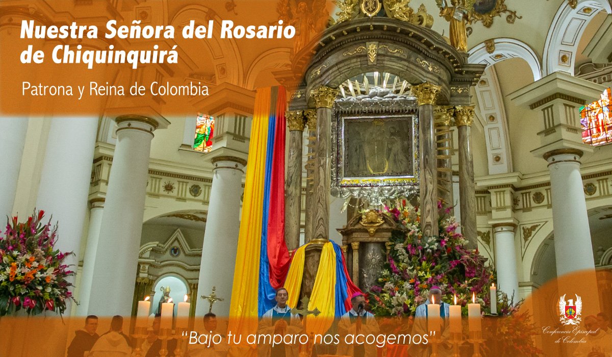 episcopadocol's tweet photo. #FelizMartes| #VirgenDeChiquinquirá, que tu #amor maternal cubra nuestra vida #familia y nación, a ti nos acogemos Santa #Madre #Dios y Madre nuestra #Colombia https://t.co/x6kAGcvUij