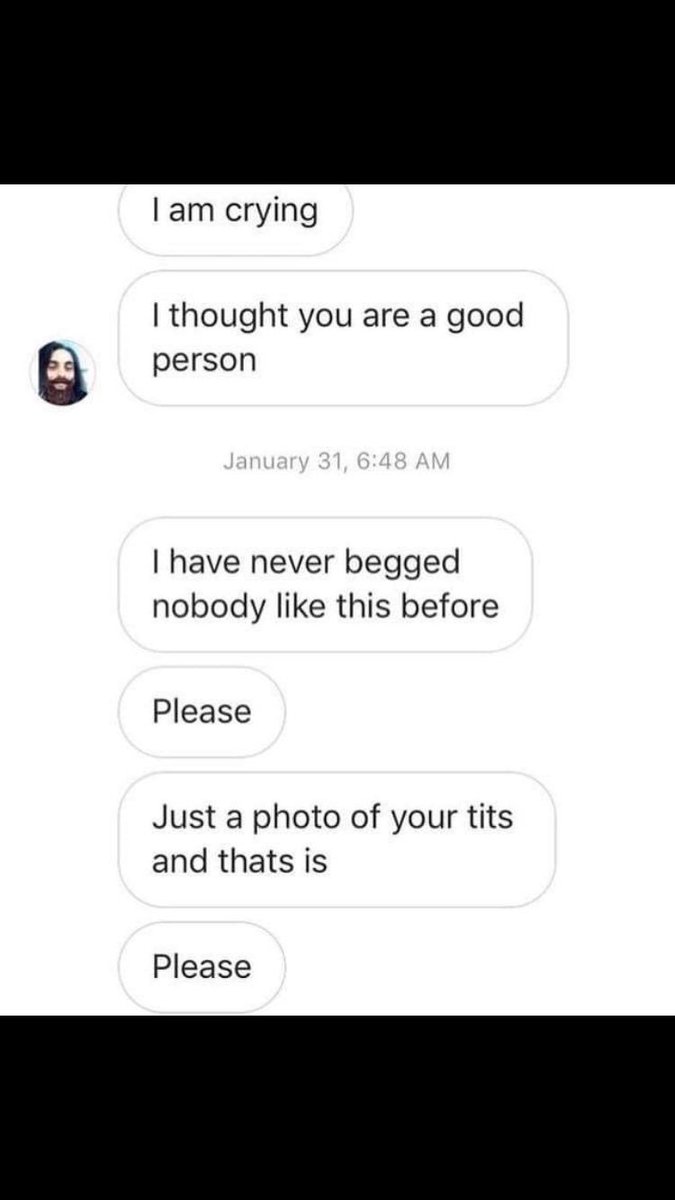 haleyrosefergie's tweet photo. LADIES I’m trying to prove a point!!! Have y’all ever gotten DMs similar to this??? rt if you have pls https://t.co/rjEi4Y79Ac