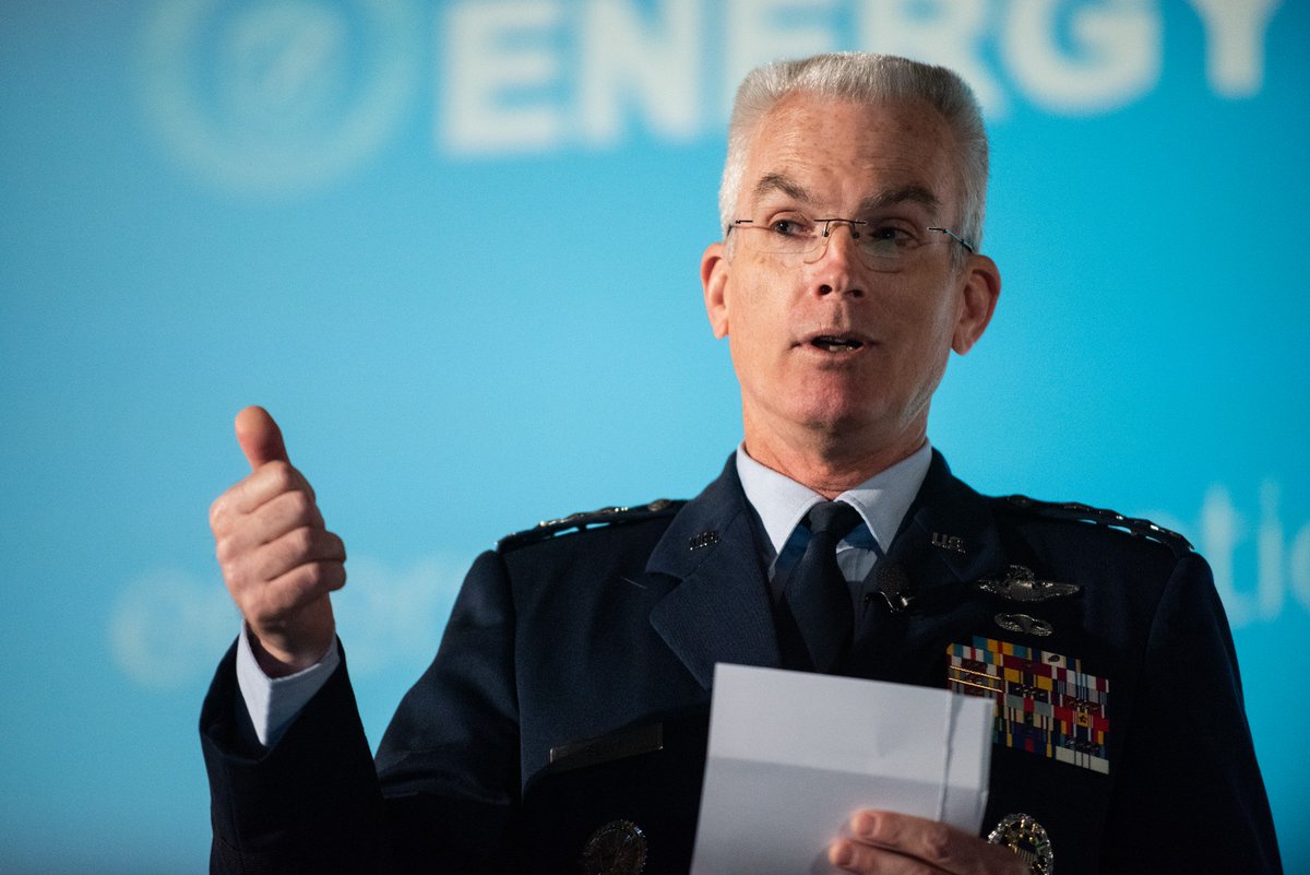 thejointstaff's tweet photo. Thank you @ARPAE and @NREL for hosting #GenSelva yesterday for a compelling conversation about the future of #energy and its ties to @DeptofDefense . #ARPAE19 https://t.co/QcyOI5pNeh