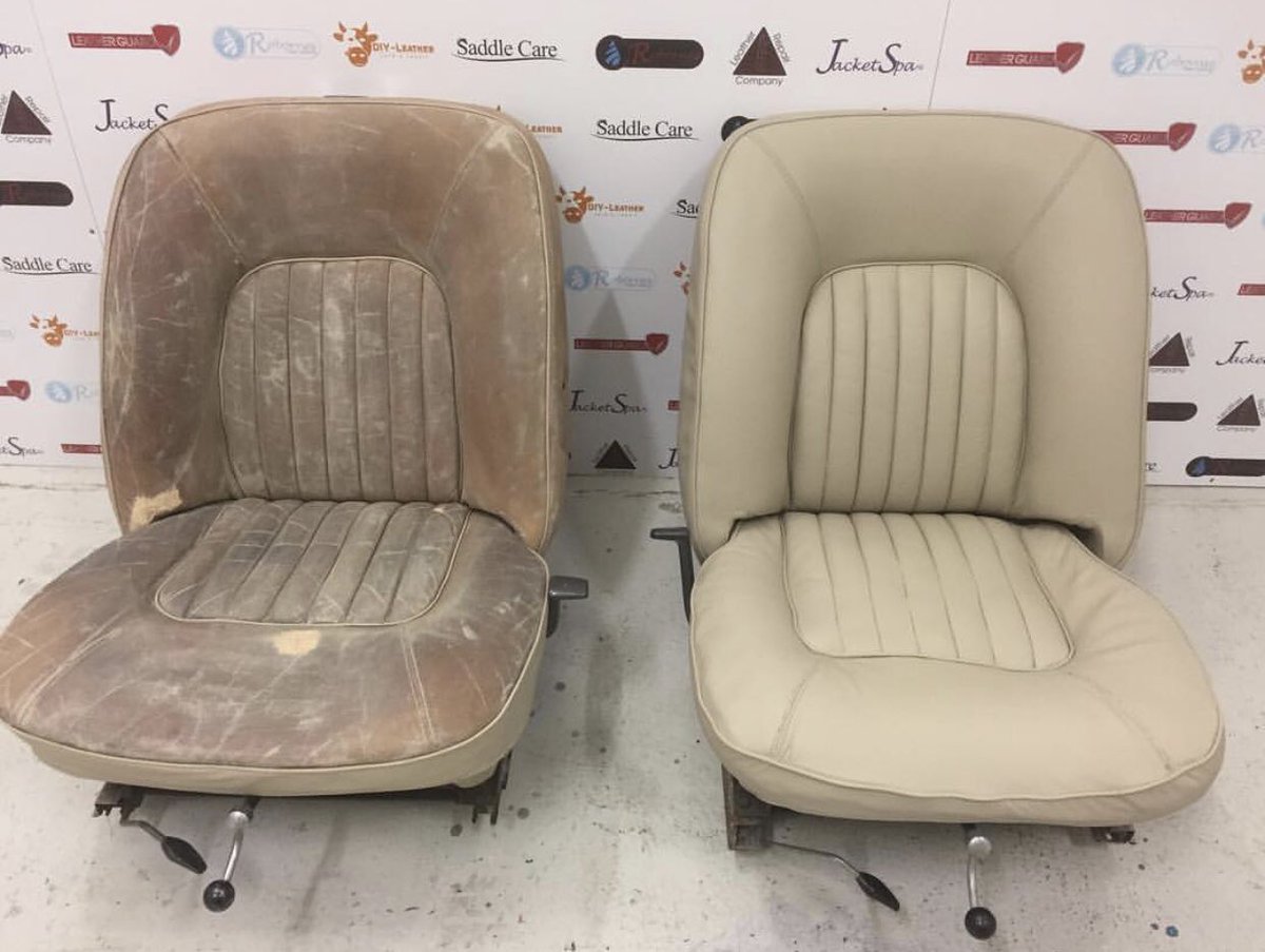 leatherrepairuk's tweet photo. Rover seats restored back as good as new again. Nationwide operatives to help with all your restoration needs. Tel 03333 448 418 #rover #prorestorers #teamrestorers #firsttmaster #pvd https://t.co/rtvzN1OcBb