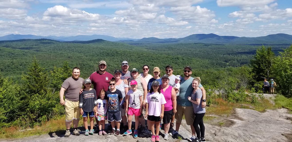 View from top! Adirondack Mountains New York