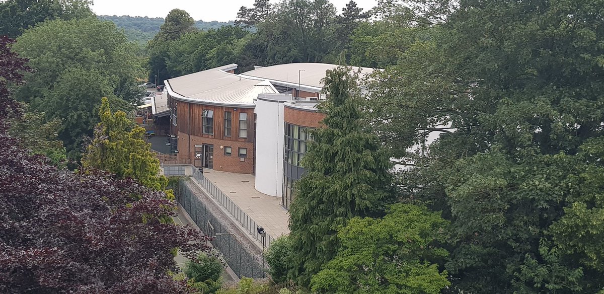 MrPSavage's tweet photo. Up on the roof of Charles Dickens' Gad's Hill Place, ready for this evening's traditional Upper Fifth Leavers' Service and roof signing. A rather unusual view! https://t.co/zr3NrTFN7H