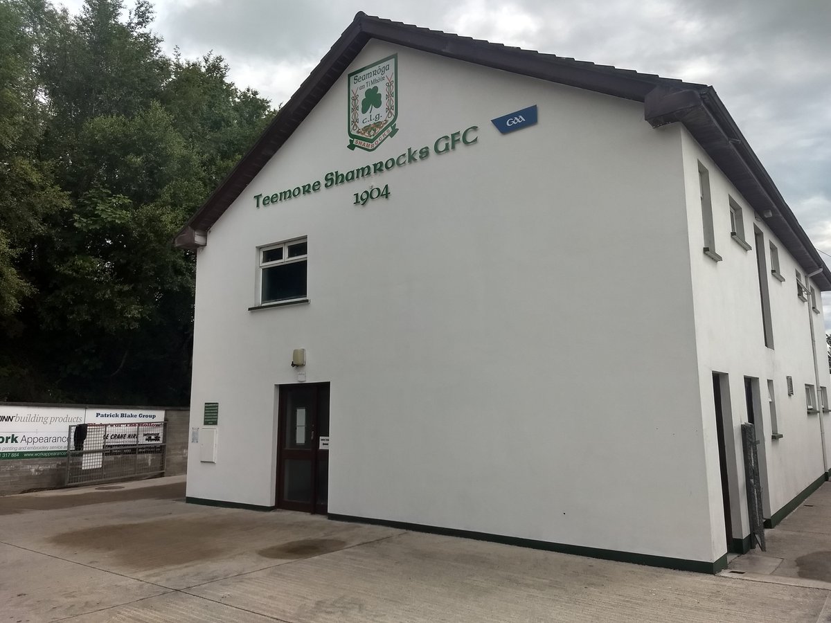 ErncoGroup's tweet photo. The new signage is up at St Mary's Park, Teemore. The place is looking great with the new park and recent improvement works. Good luck to the Shamrocks with their 2019 Summer Camp which starts tomorrow. https://t.co/hm2a0Dwkhy