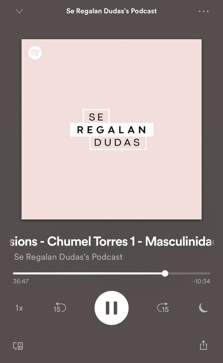 Me encantó escuchar este trío dinámico, más hombres como  <a href="/ChumelTorres/">Chumel Torres</a> 👏🏻👏🏻 <a href="/seregalandudas/">Se Regalan Dudas Podcast</a> <a href="/letysahagun/">Lety Sahagun</a> <a href="/ashleyfrangie/">Ashley Frangie 💚</a> 
open.spotify.com/episode/5uv8UA…