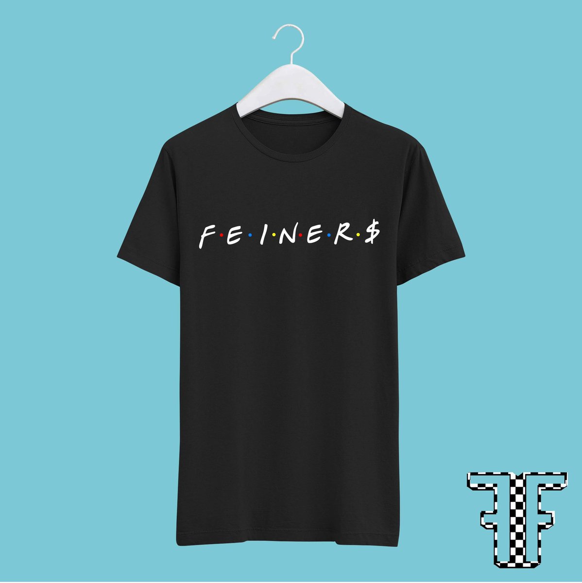 fashionfein's tweet photo. “Friends Inspired Feiners Tee’s” Now Available For Purchase #NewMerch #SpringTingz #ShopFashionFeinApparel✔️🖤🏁 https://t.co/5jqez2M35o