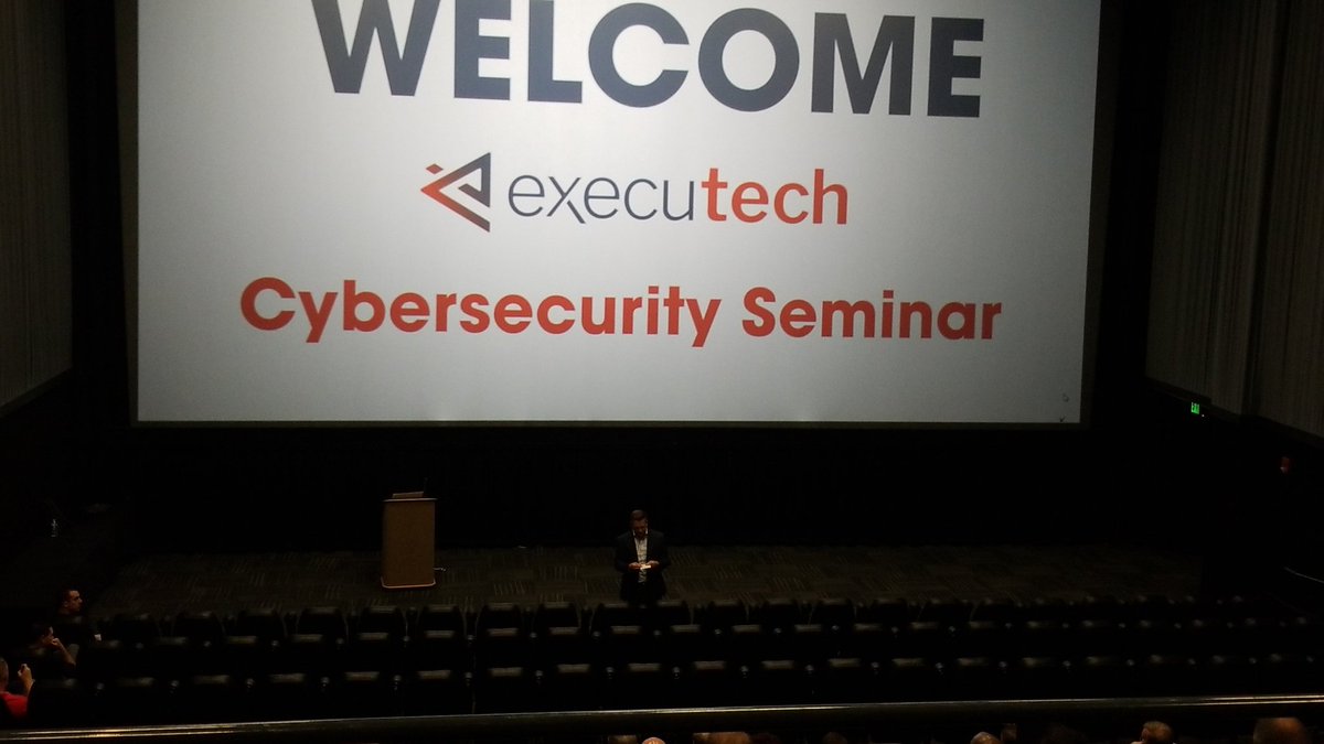 UtahTechBuzz's tweet image. 50% of SMB company won&apos;t survive a cyber breach. #cybersecurity is about the risk a company has to balance. This risk includes the employees of the company that gets hacked and eventually collapses. 

@Executech cybersecurity seminar,  Jordan Commons, Sandy,