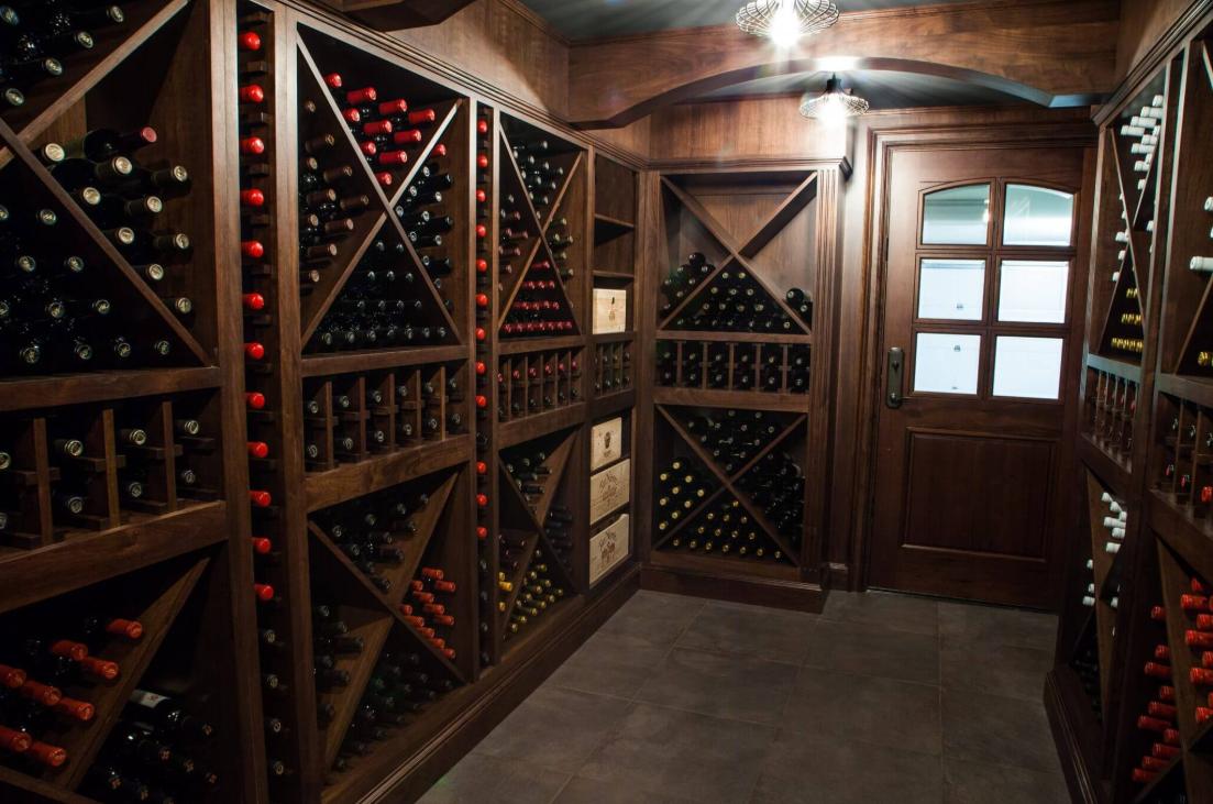 CallierThompson's tweet photo. Gorgeous cabinetry belongs in more than your kitchen and bath.  Every view of this wine cellar in Clayton is better than the last!  https://t.co/xXy7EGAUJR  #customcabinetry #winecellar #wine #clayton  #design #stlouisdesign #craftsmanship #beautiful #quality https://t.co/KP1KrCu7lL