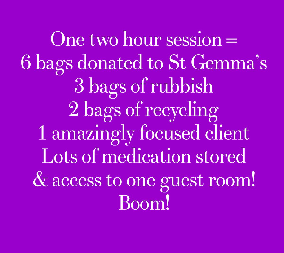 cluttertherapy0's tweet photo. What a difference 2 hours makes!
#professionalorganiser #cluttertherapy #decluttering @apdouk @stgemmashospice #chapelallerton https://t.co/qiHr7eDQ7n