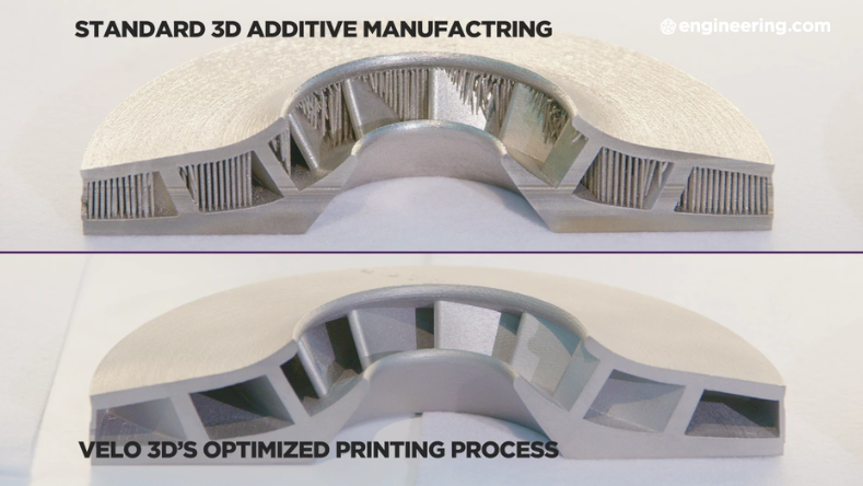 engineeringcom's tweet photo. 🎥 WATCH: 🎥 Support-Free metal #additivemanufacturing is here &amp; traditional manufacturing methods need to watch out. We learn more about this game-changing evolution in #3DPrinting in Jim Anderton's latest interview. 👉 https://t.co/VbnXmW1fge https://t.co/GITsQHQpJ7