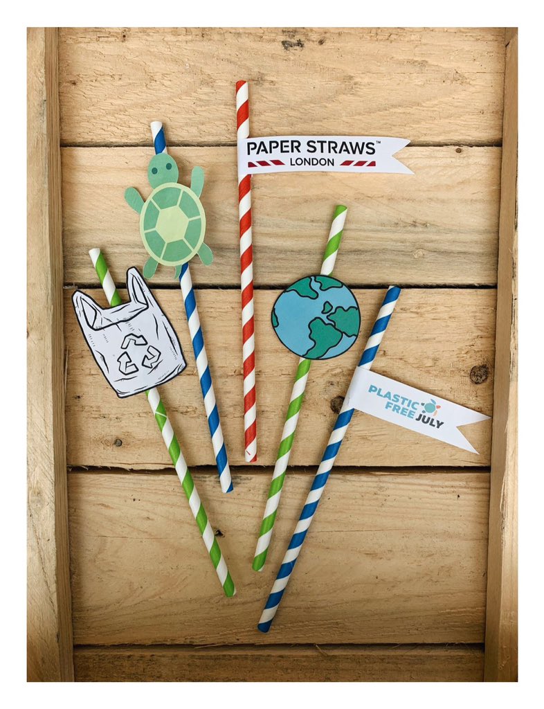 LondonStraws's tweet photo. Having fun supporting #PlasticFreeJuly with our paper straws today!! Who else is taking the challenge? 💪🏼♻️💚

#banplastic #environment #paperstrawslondon #planet #fun #biodegradable #Britishmade #ecofriendly #gogreen #madeintheUK #noplasticstraws #papergoods #recyclable https://t.co/Q0e4LQFaQ8