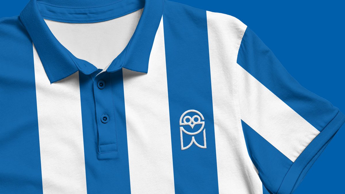 Sheffield Wednesday monogram crest design 🔵⚪️🦉

Check out the full mini-project on my Behance ➡️ behance.net/gallery/826703…

Inspired by their previous crest which I was always a big fan of growing up (bold, simple, asymmetrical ✅)

#swfc #owls #wawaw #logodesign