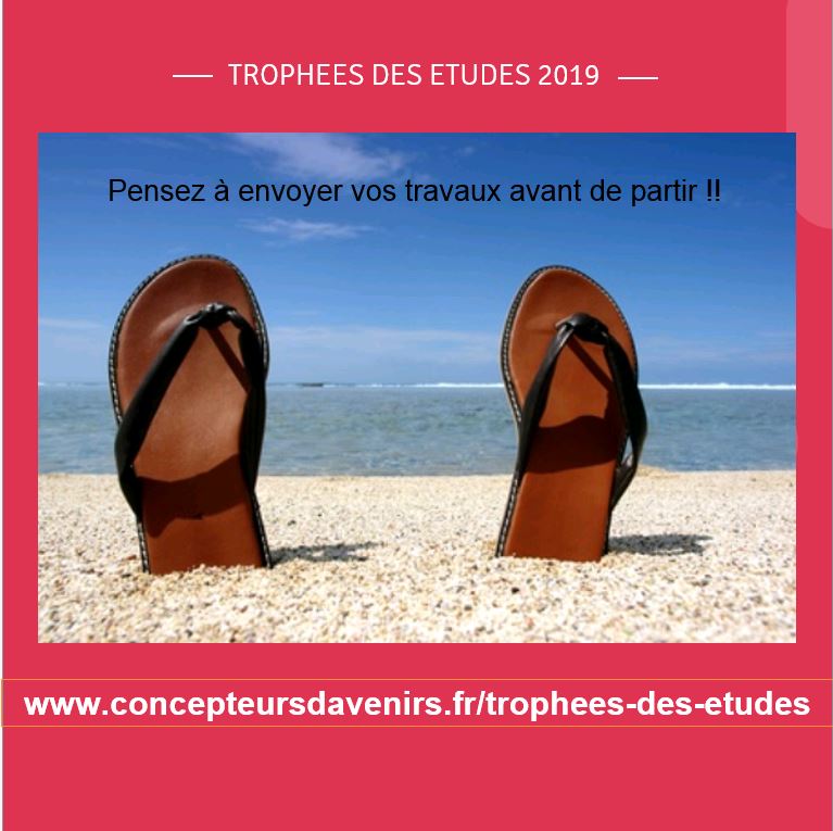 ConceptdAvenirs's tweet photo. Avant de boucler vos valises : n'oubliez pas d'envoyer vos travaux ! #etudiants de BAC+4 et BAC+5 en #marketing, #commerce, #socio : les #TropheesEtudes2019 sont l'occasion de mettre en valeur vos réalisation de l'année ⏩Toutes les infos ⏩https://t.co/Ovx2O7XEEf https://t.co/bWosx41rvS