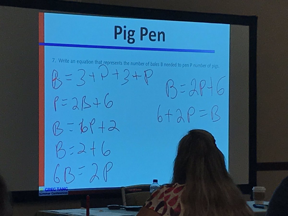 VanCompernolleT's tweet image. Excited to learn from @gregtangmath over the next 3 days! #mathplus2019
