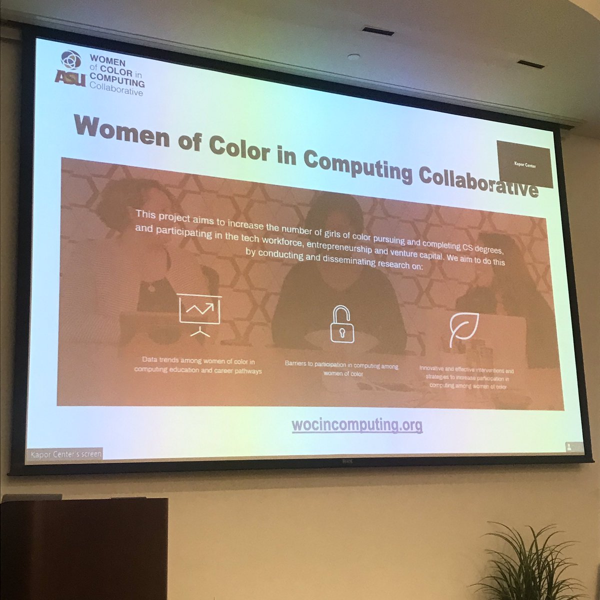 erinmcflykelley's tweet image. Thrilled to attend @KaporCenter #WoCinComputing Grantee Meeting to develop our community of researchers and practitioners dedicated to increasing the number of Black and Brown women in #computing and #STEM