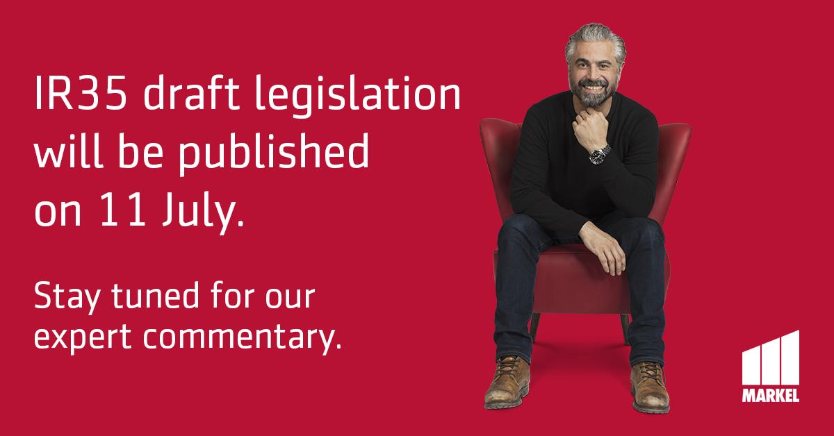 IR35 rules are changing. On 11 July draft legislation will be published which will radically affect IR35 decision-making in the private sector.  Watch out for our commentary on the legislation. Read David Harmer's response to the consultation here: buff.ly/2NSi9Sq